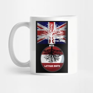 British Grown with Latvian roots - English Mug